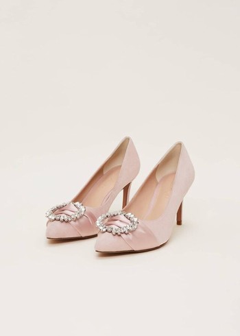 Phase Eight Embellished Court Heels Rose Australia | EQ7402365